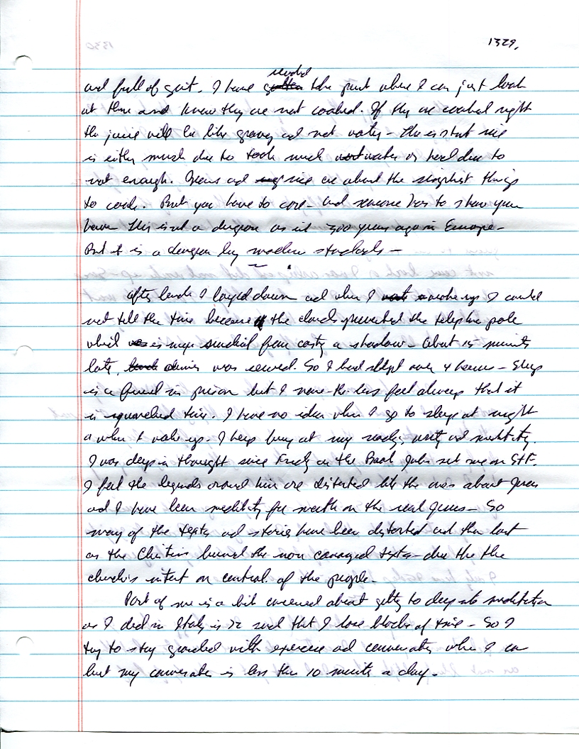 Dr John WorldPeace 2008 Prison Journal